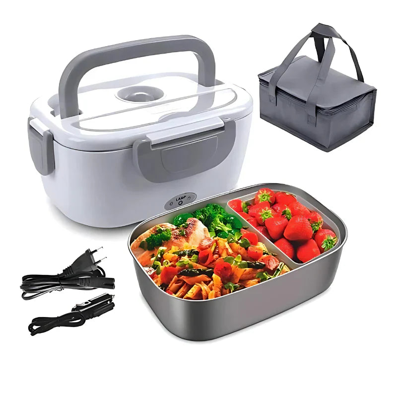 Calienta tus alimentos en cualquier lugar: Lonchera Eléctrica
