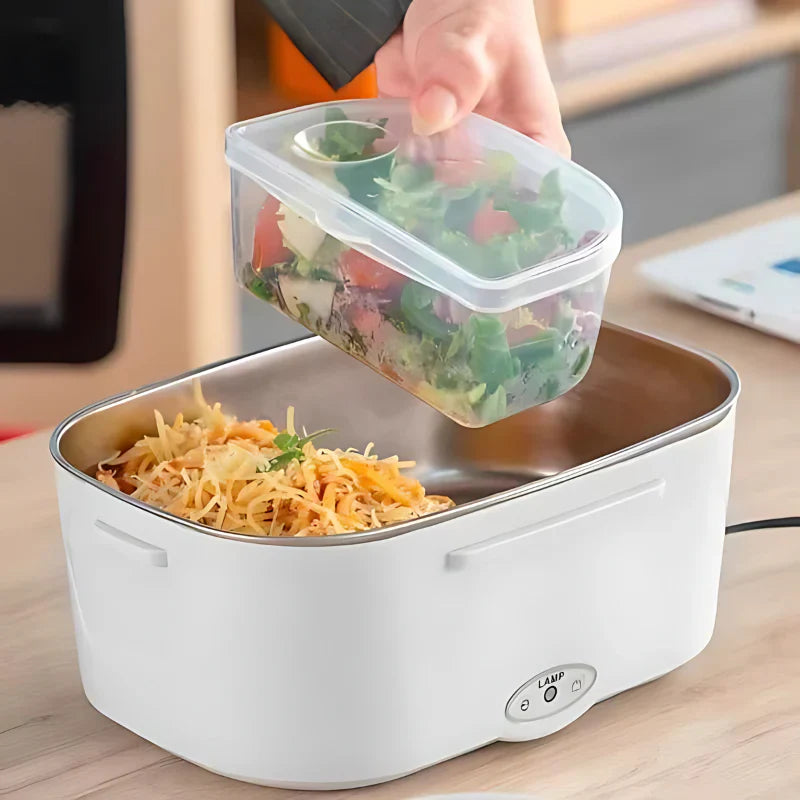 Calienta tus alimentos en cualquier lugar: Lonchera Eléctrica
